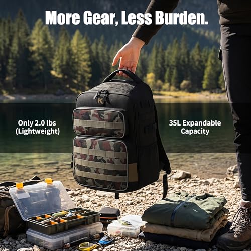 35L Tactical Fishing Backpack (DYB-35L-03 / 35L)