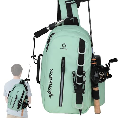 Small Fishing Bag with Rod Strap