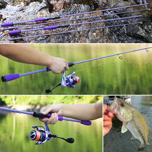 VoidFlare Performance Spinning & Casting Fishing Rod (Spin-6'0''-Medium)