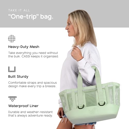 Boat Gear Heavy Duty Outddor CASSI Tote Boat Bag (Sage / 23 Liter)