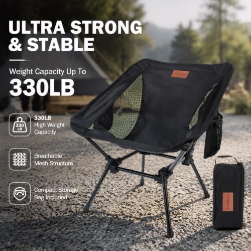 Portable Camping Chair Lightweight Foldable Outdoor Chair