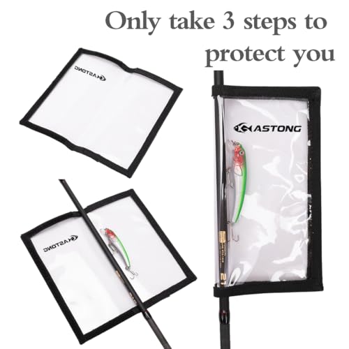 Clear PVC Fishing Lure Wraps 4