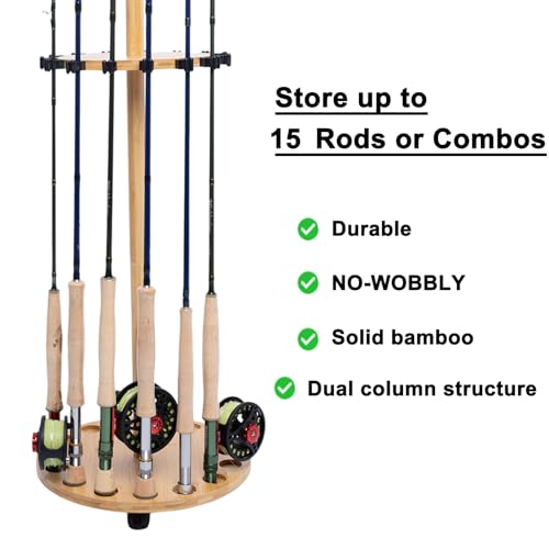 Fishing Pole Rod Racks (holds up 15 rods)