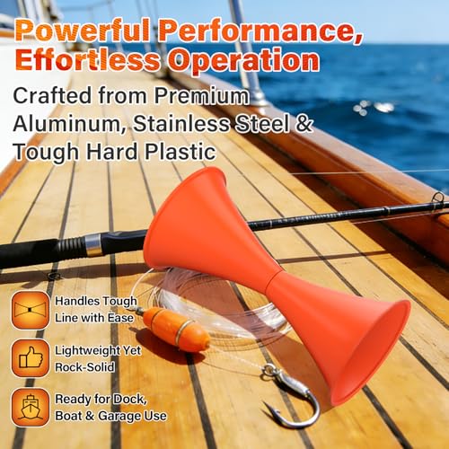 Power Drill Fishing Line Stripper & Spooler Tool