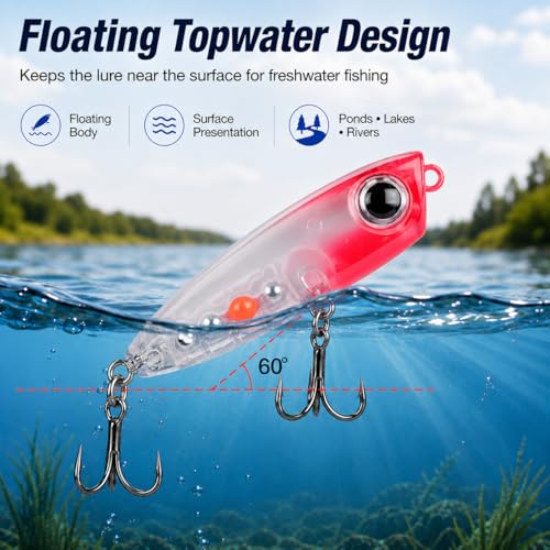 Topwater Lures (Style B-0.11oz/5PCS)