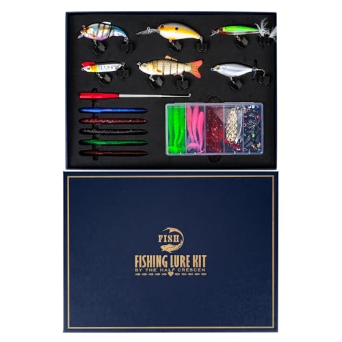 104PCS Fishing Lures Kit (6b)
