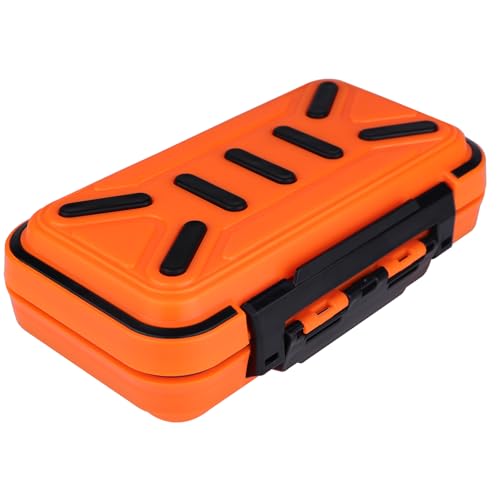 small tackle box (Orange (Size:6.3’’L x 3.74’’W x 2.16H))