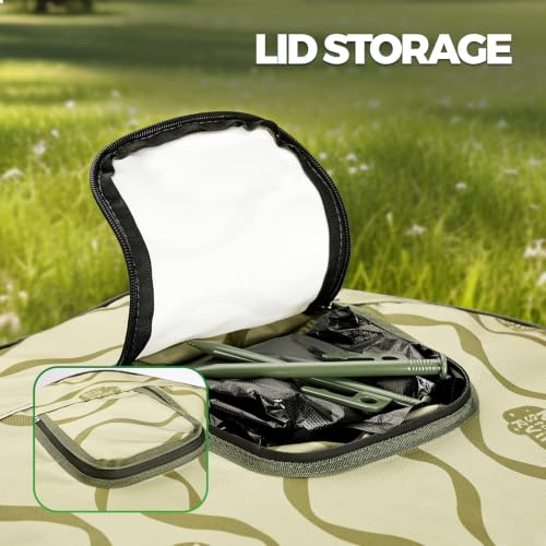 Pop Up Trash Bin (GREEN)