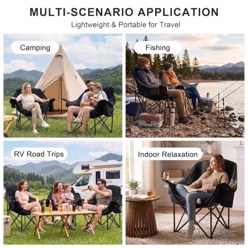 No Assembly Portable Camping Chair