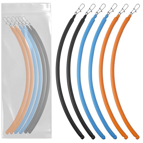 Dragging Weights for Catfishing Tolling Drifting No Snag Sinkers Slip Stick Drag Weights Bottom Search Snagless Catfish Sinker Fishing Weights Catfishing Tackle Gear (3 Colors Mixed-6pcs / 5OZ)