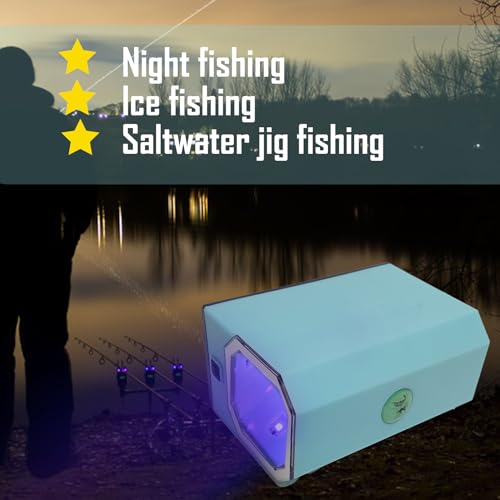 Fishing Lure Glow UV Light UV Bait Light for Night Fishing