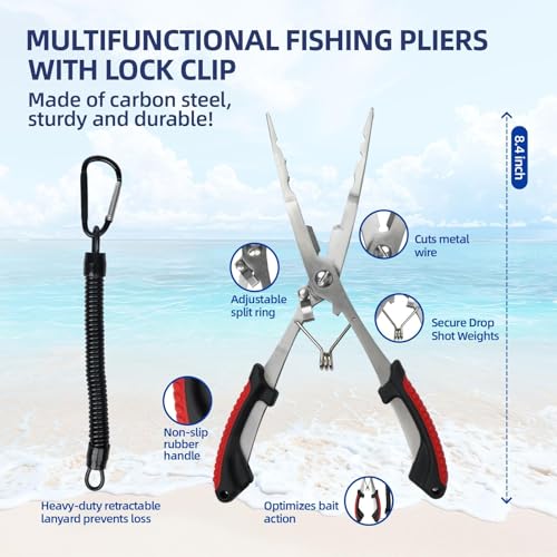 Fishing Kit Filleting Knife (Red 1)