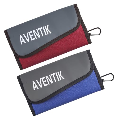 Soft Lure Storage Binder Bait Organizer (2pc-M:Blue+Red)