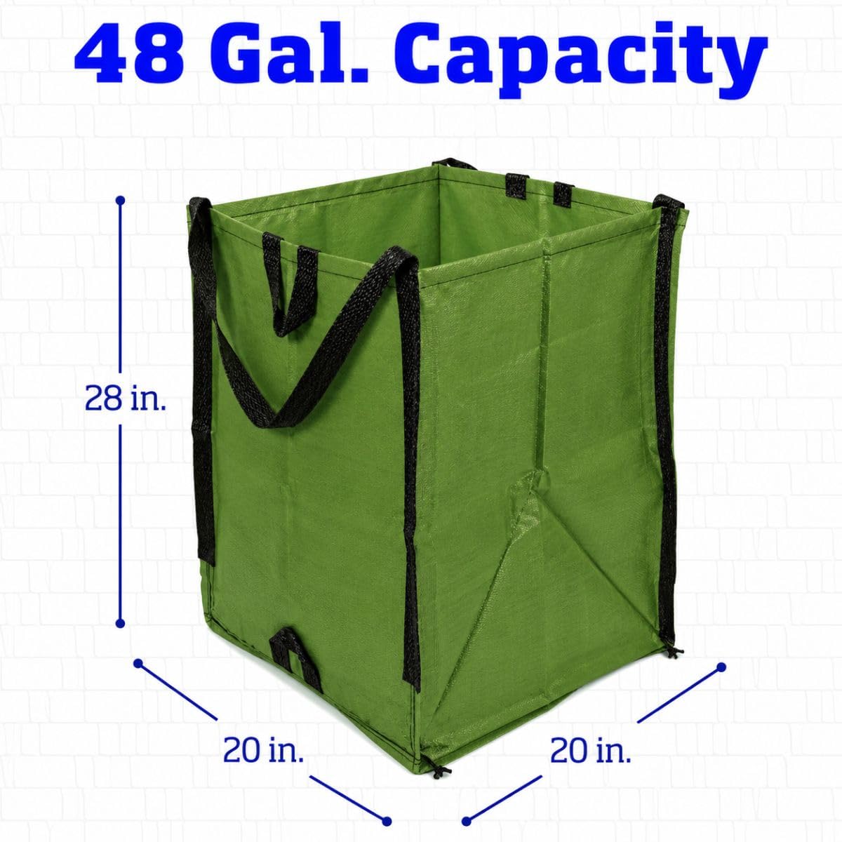 Heavy Duty Home and Yard Bags (Moss Green)