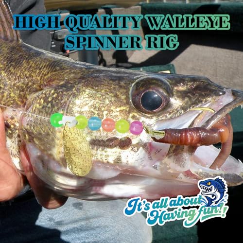 Walleye Rigs Kit (7pcs Walleye rigs-Octopus Hooks)