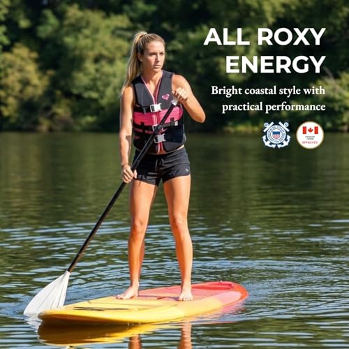 Women's Life Jacket (Black Pink / Small-Medium)