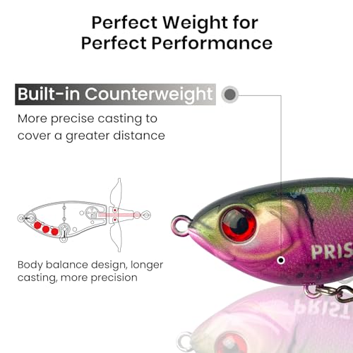 3 pcs Topwater Fishing Plopper Lures