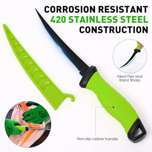 10 Pcs Fishing Tool Kit (Green)