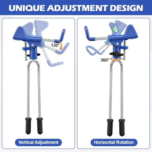 Fishing Rod Holder for Ground (Blue -2 Pack)