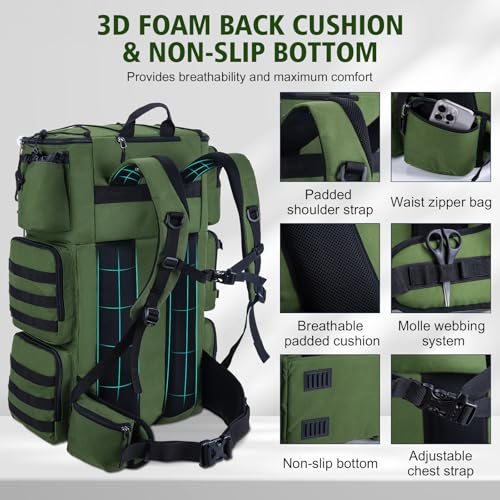 Fishing Backpack with Cooler