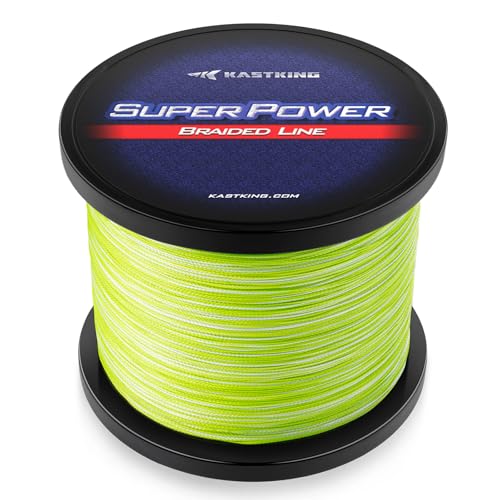 Superpower Braided Fishing Line (X4-New-Grass Camo / 20LB(500 Yds))