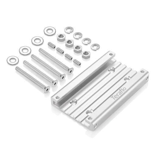 Boat Track System 6in Anodized Aircraft Grade Aluminum Track Mount