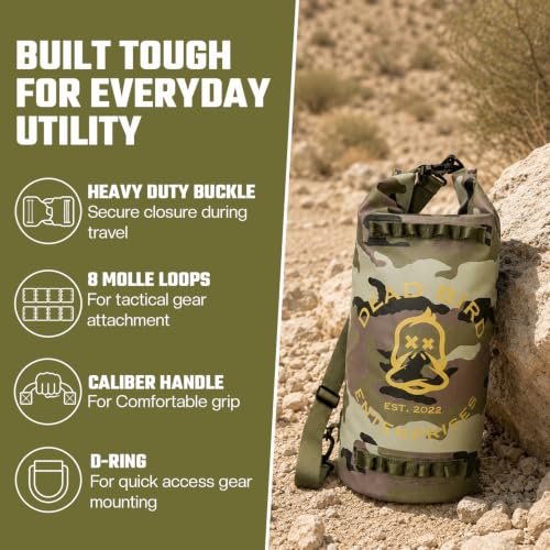 Waterproof 20L Dry Bag (Camouflage / 20 Liter)