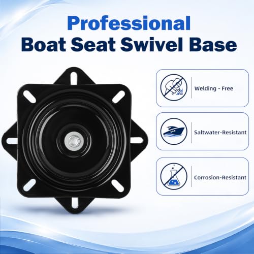 2Pcs Boat Seat Swivel Mount