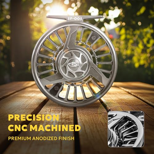 Premium SF005 Fly Fishing Reel Aircraft (5/6/7wt / Freshwater)