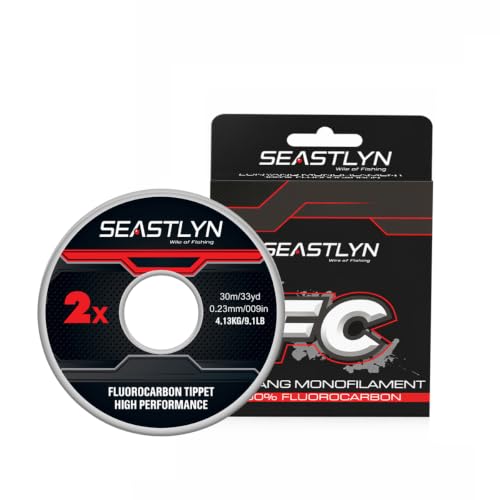 Clear Fluorocarbon Tippet Line (30M-2X)