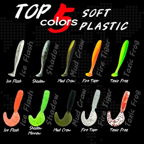 145PCS Fishing Tackle Box Kit with Tackle Included