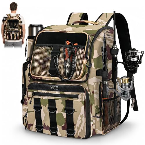 Fishing Backpack (Brown)