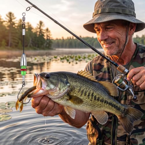 Carolina Rig for Bass Fishing (1/2oz)
