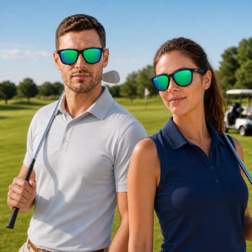 Polarized Golf Sunglasses and Hiking for Men Women