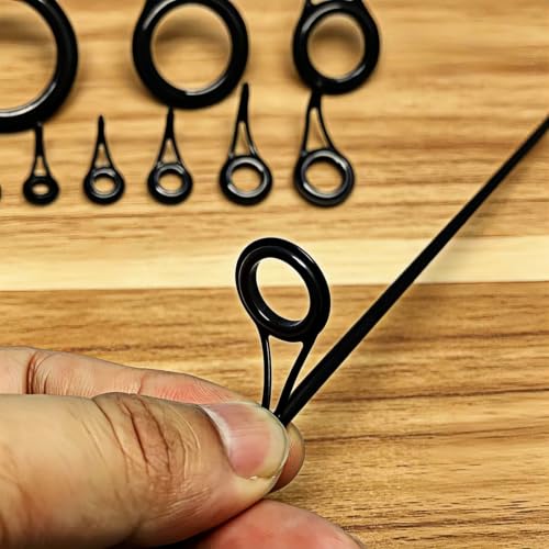 Fishing Rod Guide Replacement Kit 8‑Size for Fishing Rod Repair