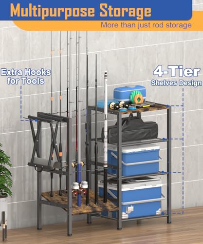 Fishing Rod Holders for Garage