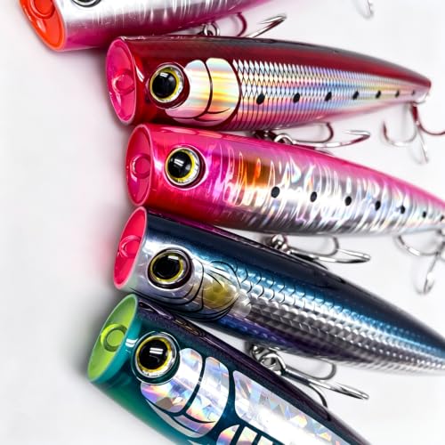 1.41oz 2.29oz Floating Saltwater Topwater Popper Lure