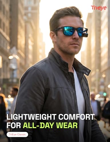 Classic Cycling Glasses with Rear (Reflective Blue)