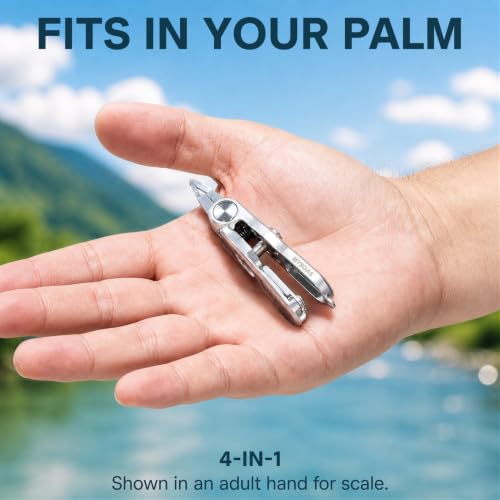 4-in-1 Fishing Line Cutter with Retractor Zinger and Ring Installer (4-in-1)