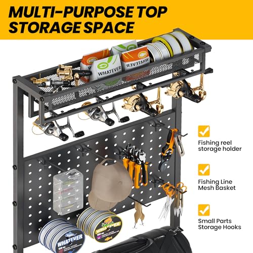 YFFSRJDJ Fishing Rod Holder (Upgraded Size- Holds 24 Rods)