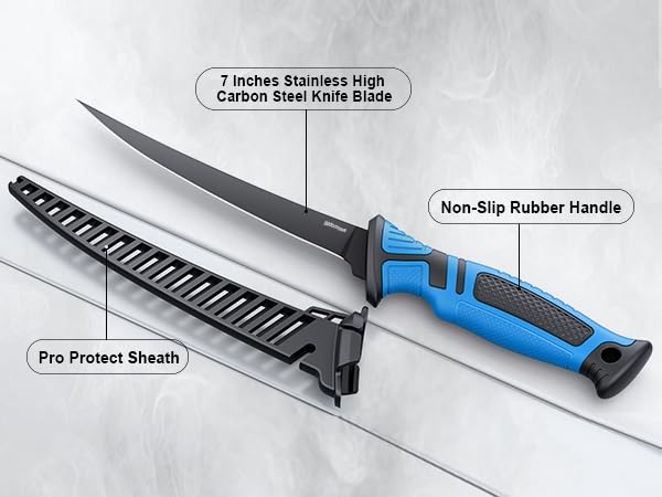 Fillet Knife and Bait Knife Set Performance 5"
