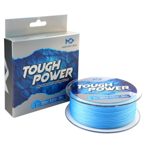PE Braided Fishing Line (Blue-X8 / 6LB(500Yards))