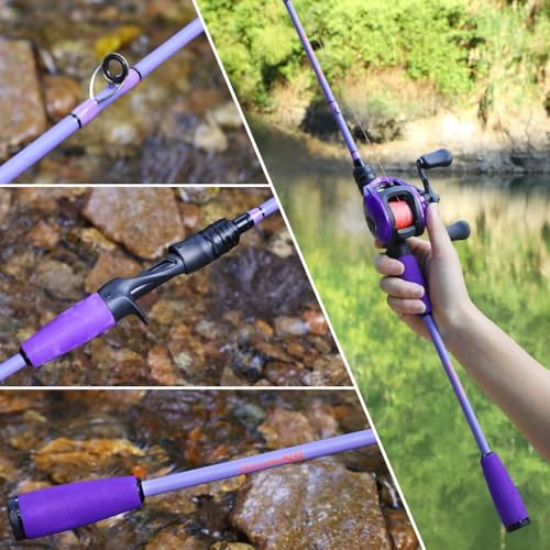 VoidFlare Performance Spinning & Casting Fishing Rod (Cast-6'0''-Medium)