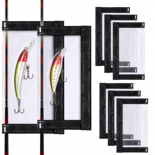 6 Pack Clear Fishing Lure Wraps (6 PACK)