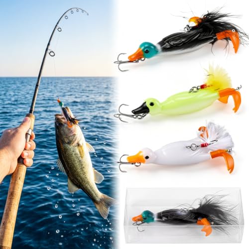 3 Pcs Fishing Lure (Duck)