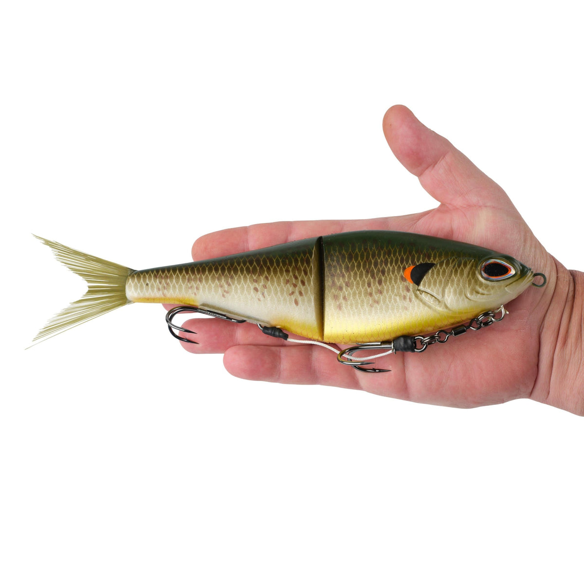 PowerBait Chop Block Fishing Soft Bait (Matte Shellcracker / 10 in - 4 1/5 oz)