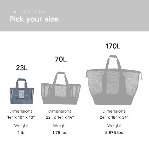 Boat Gear Heavy Duty Outddor CASSI Tote Boat Bag (Steel Blue / 23 Liter)