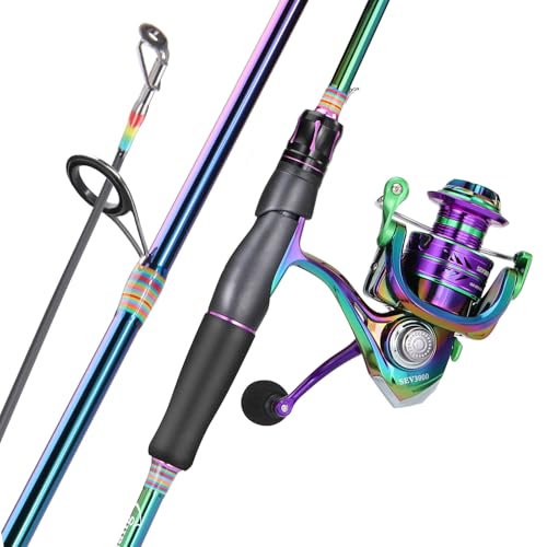 Spinning Fishing Reel Rod Combo