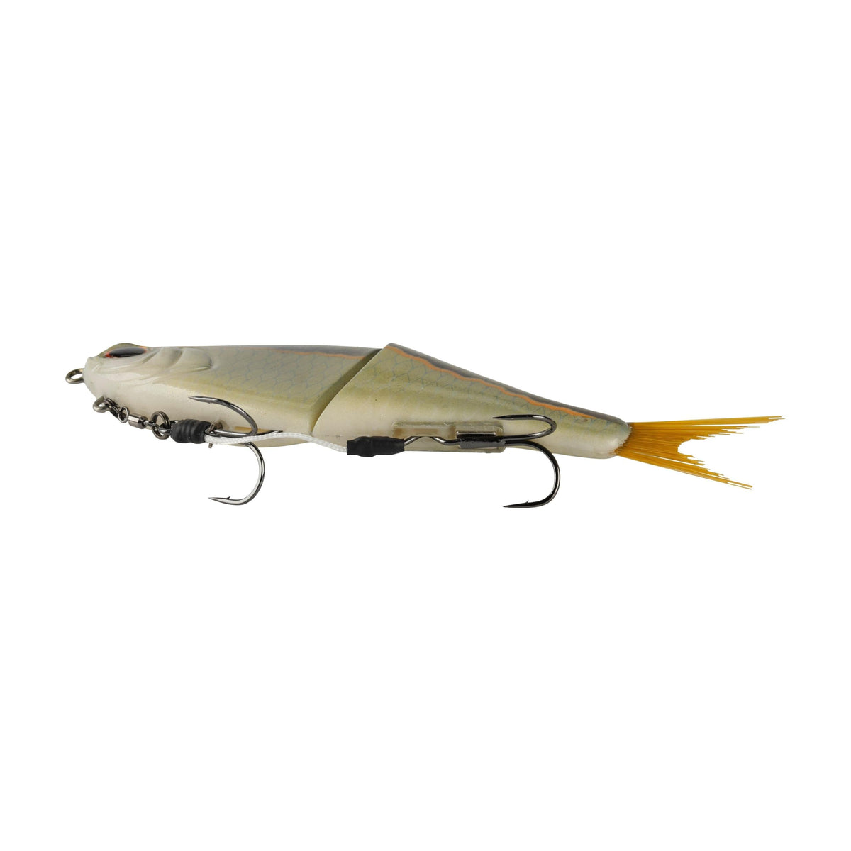 PowerBait Chop Block Fishing Soft Bait (Golden Shiner / 6 in - 1 oz)
