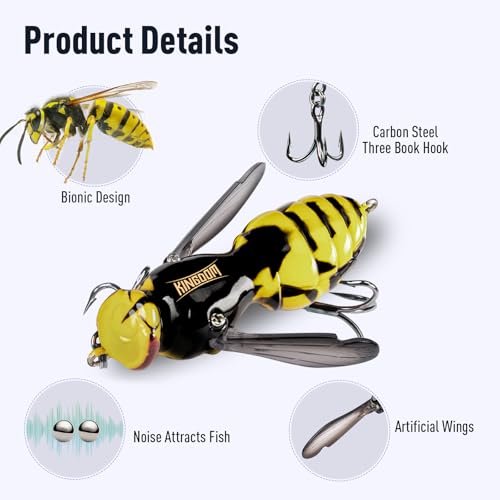 2026 New Wasp Crawl 3pcs Fishing Tackle CrankBait Bass (Set2 / 1.89in/0.23oz)